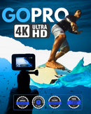 CÂMERA GO PRO 4K ULTRA HD